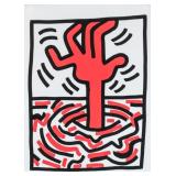 Keith Haring American Pop Mixed Media with COA