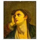 Edward Burne-Jones UK Pre-Raphaelite Oil Board