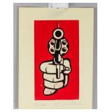 Roy Lichtenstein American Pop Signed Litho 68/400