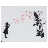 Banksy British Pop Signed Silkscreen Paper 3/300