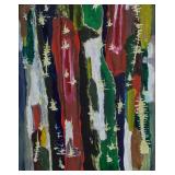 Lee Krasner American Abstract Oil on Canvas