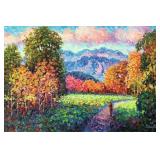 Alexander Antanenka b. 1951 Russian Acrylic Canvas