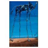 Salvador Dali Spanish Surrealist Gouache on Paper