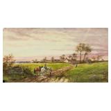 Norman Bradley British Watercolor Landscape