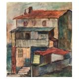 Alexander Kanoldt German Magical Realist WC