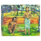 Paul Gauguin French Beiersdorf Gallery Sticker