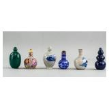 Chinese Assorted Snuff Bottle (6pc)