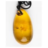 Chinese Fine Amber Pendant
