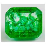 12.50 ct Natural Green Emerald w/ GGL Certificate