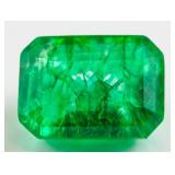 12.65 ct Natural Green Emerald w/ GGL Certificate