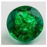14.10 ct Natural Green Emerald w/ GGL Certificate
