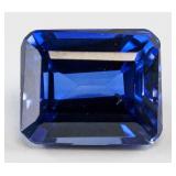 7.20 ct Natural Blue Sapphire Gemstone Certificate