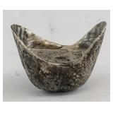 Chinese Silver Colored Boat Money Xin Tai