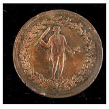 1820-1830 Canadian 1/2 Penny Copper Token