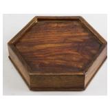 Chinese Yingyang Bird inlaid Rosewood Box