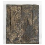 Chinese 19th Century Wood Block Printing Panel