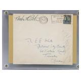 Babe Ruth Autographed Envelope Letter COA