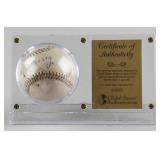 Cy Young Autographed Baseball with COA