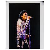 Michael Jackson Autographed Photograph JSA Letter