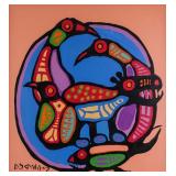 Norval Morrisseau 1932-2007 Canadian Acrylic 1977