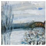 Emmanuel Mane Katz French-Ukrainian Tempera