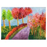 Hans Purrmann German Expressionist Oil on Paper