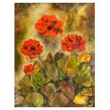 Myrna Henry Canadian Oil on Board 1969