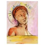 Odilon Redon French Symbolist Watercolor Charcoal