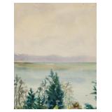 Winifred Nicholson British Impressionist WC Paper