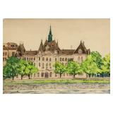 Albert Marquet French Modernist Watercolor/Paper