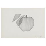 Agnes Martin American-Canadian Abstract Ink Paper