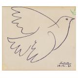 Pablo Picasso Spanish Signed Litho 28.12.61