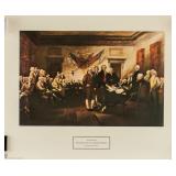 John Trumbull NYGS Litho Declaration Independence