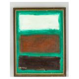 Mark Rothko American Abstract Oil on Canvas