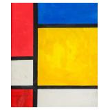Piet Mondrian Dutch De Stijl Oil on Canvas