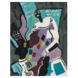 Gino Severini Italian Futurist Gouache on Paper