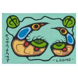 Norval Morrisseau 1932-2007 Canadian Acrylic 1979