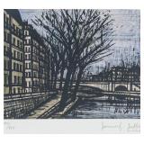 Signed Illegibly French Lithograph 110/125