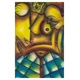 Leopold Survage French Cubist Oil on Canvas