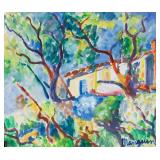 Henri Manguin French Fauvist Tempera WC on Paper