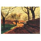 John Atkinson Grimshaw British Impressionist Oil