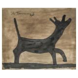 Rufino Tamayo Mexican Expressionist Ink WC