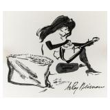 LeRoy Neiman American Pop Art Ink Femlin