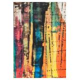 Norman Lewis American Abstract Oil on Canvas