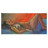 Max Pechstein German Expressionist Gouache Paper