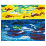 Emil Nolde German Expressionist Oil on Canvas