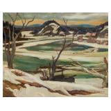 AY Jackson Canadian Group of Seven Oil on Canvas