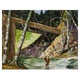 William Kratzer b.1922 German-Canadian Oil/Board