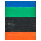 Ellsworth Kelly American Abstract Oil on Canvas