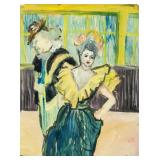 Henri de Toulouse-Lautrec French Gouache Paper